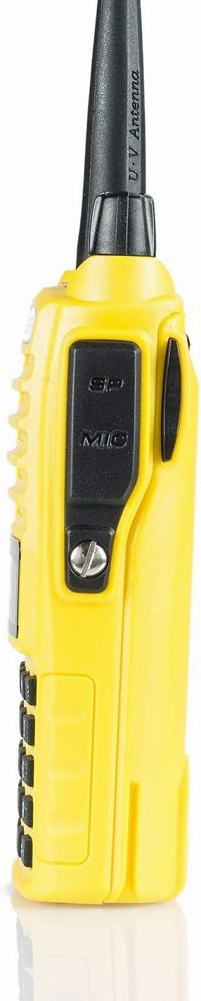 BaoFeng UV-82HP (Yellow) High Power Dual Band Radio: 136-174mhz (VHF) 400-520mhz (UHF) Amateur (Ham) Portable Two-Way
