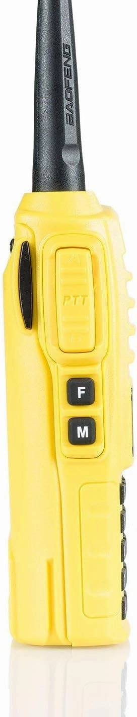 BaoFeng UV-82HP (Yellow) High Power Dual Band Radio: 136-174mhz (VHF) 400-520mhz (UHF) Amateur (Ham) Portable Two-Way