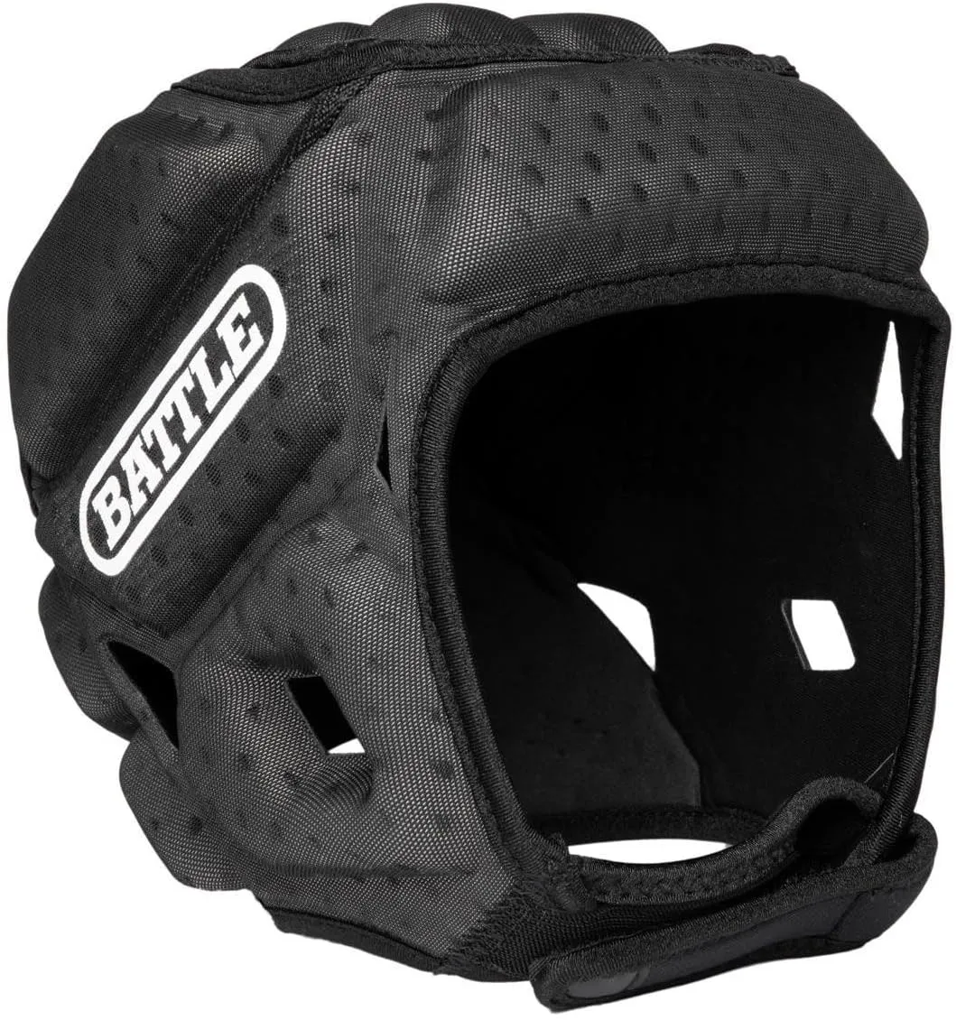 Battle Sports Protective Softshell Sports Helmet with Ventilation, 95% Head Coverage, Adjustable Chin Strap