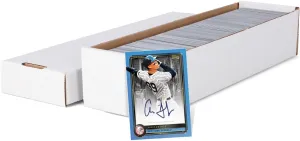 BCW 800ct 2-Piece Storage Boxes - 10 Pack | Cardboard Organizer for Sports, MTG, and Pokémon Card