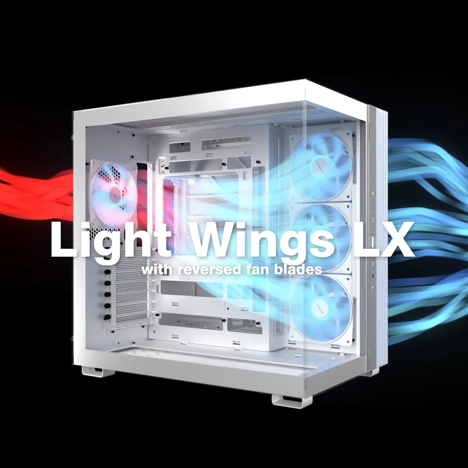 be quiet! Light Base 600 DX Black PC Case | Fully Windowed Front and Side Panel | Dual Chamber | ARGB LED Strip | Inverted and Horizontal Layout Customizable | BGW65