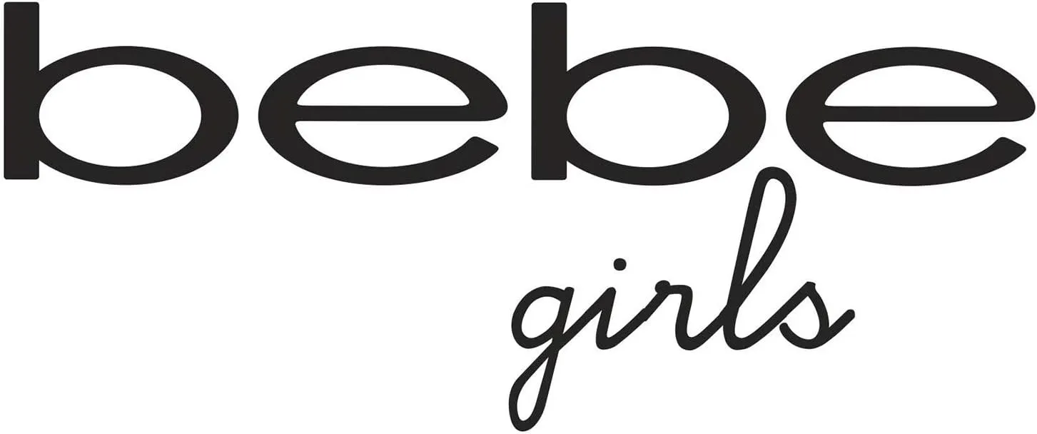 bebe Girls' Jogger Set - 2 Piece Fleece Mock Neck Quarter Zip Pullover Sweatshirt and Cargo Jogger Pants for Girls (7-12)