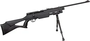 Beeman, CO2 Air Rifle, .177 Caliber, Rifled Barrel, 1 Shot, Synthetic Stock, Black