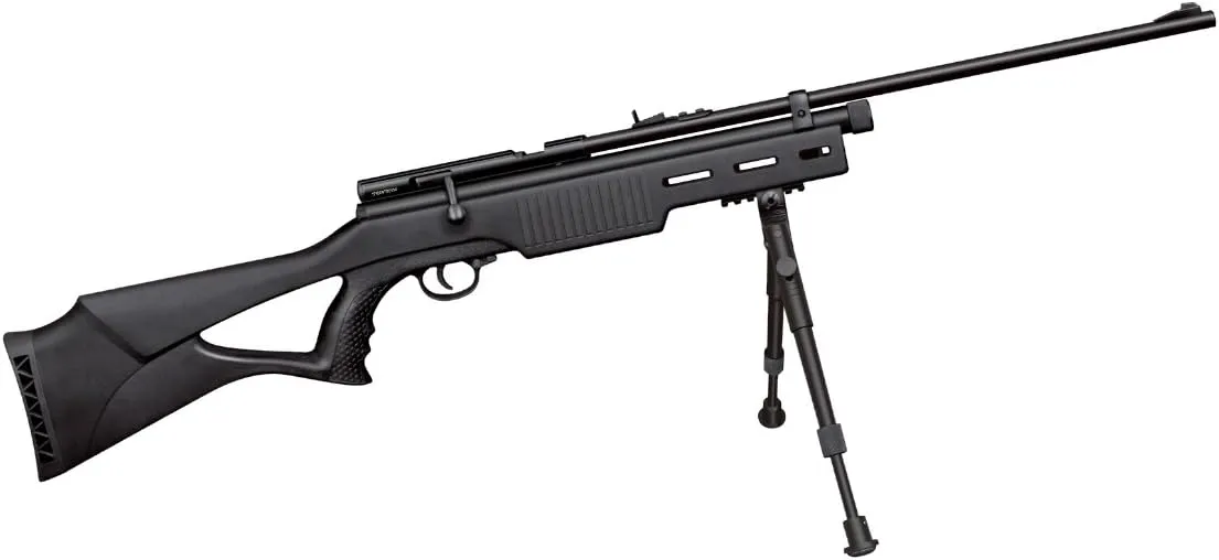 Beeman, CO2 Air Rifle, .177 Caliber, Rifled Barrel, 1 Shot, Synthetic Stock, Black