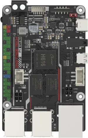 BIGTREETECH Pi Control Board 64bit Quad Core, 1GB DDR3L 40-pin GPIO Compatible with SKR Mini E3 V3.0/Octopus V1.1/Pro, SKR V1.4 Turbo/Kraken/SKR 3 to Run Klipper