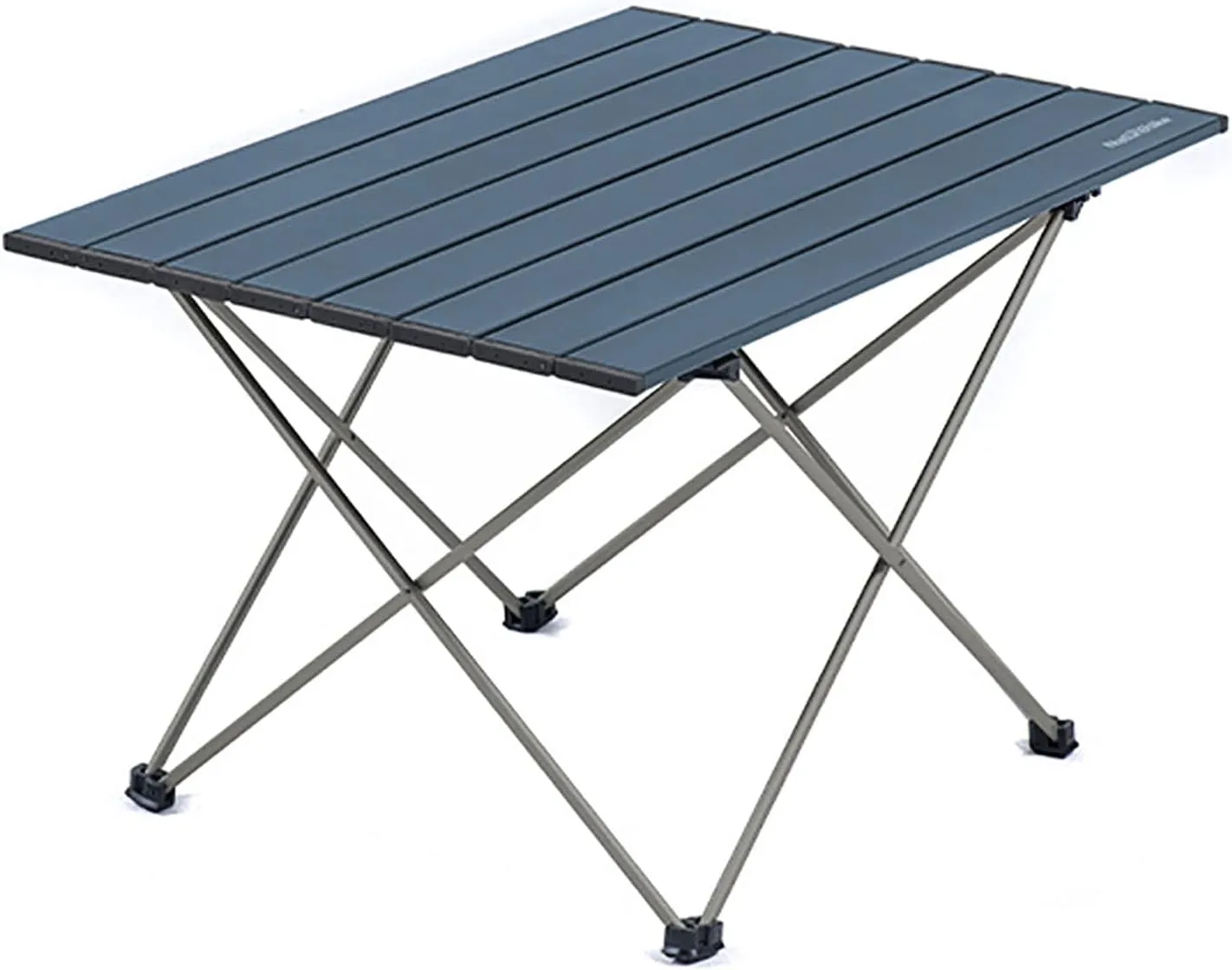 BK&MF Aluminum Outdoor Folding Camping Table,Portable Ultralight Picnic Camping Table Compact Small Travel Table with Carry Bag for Camp, Cooking Hiking,A,68x46x41cm(27x18x16inch)