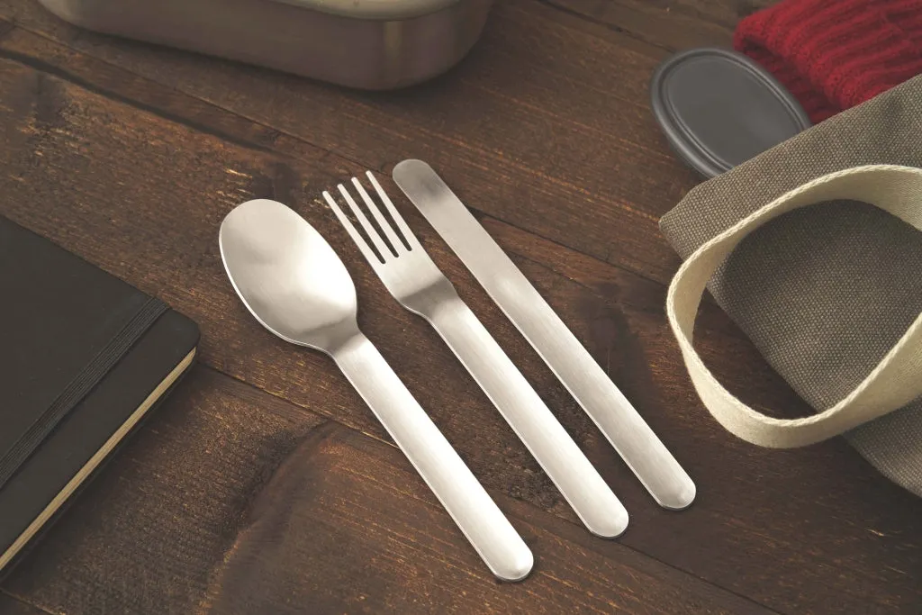 Black Blum Cutlery Set 3 pcs - L 200mm