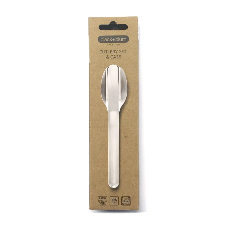 Black Blum Cutlery Set 3 pcs - L 200mm