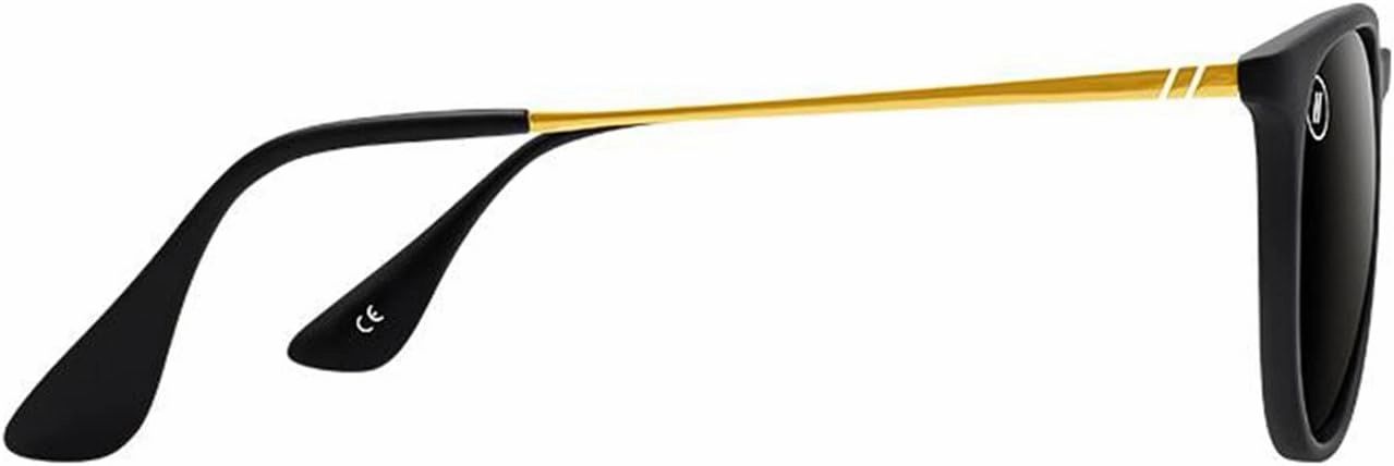 Blenders Eyewear North Park – Polarized Sunglasses – Classic Shape, Mixed Metal Frame – 100% UV Protection – For Men & Women