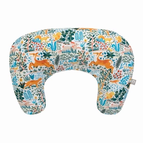 Boppy Nursing Pillow, Colorful Forest Animals, Larger, More Supportive Pillow for Breastfeeding and Bottle Feeding; Firmer Fill, Higher Lift, Larger Area Than Original Nursing Pillow; JPMA Certified