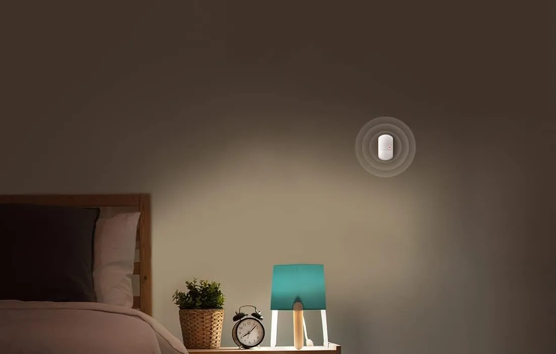 BroadLink Smart Motion Sensor, PIR for Home Automation, Works with IFTTT and Alexa Routines. Wireless Trigger Smart Home Devices and Scenes, Occupancy Lighting, Notification, Requires S3 Hub
