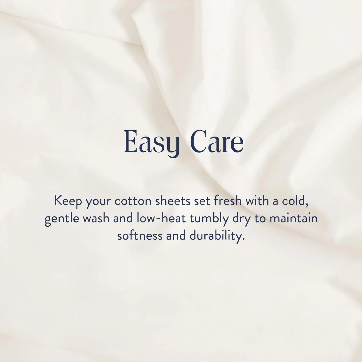 Brooklinen Luxury Sateen 4 Piece Queen Size Sheets Set in Cream - 100% Cotton Sateen Sheets - 1 Fitted Sheet, 1 Flat Sheet, 2 Pillowcases