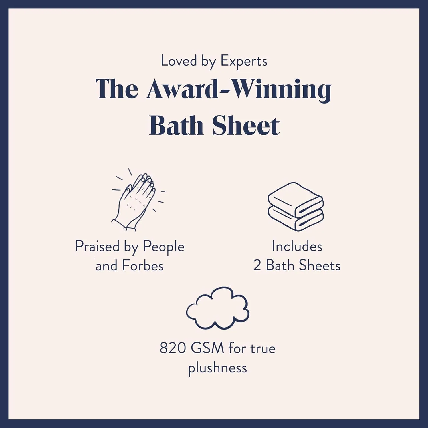 Brooklinen Super-Plush Turkish Cotton Bath Sheets Set of 2 Cotton, 820 GSM, Highly Absorbent, Machine Washable, Perfect for Home & Bathroom (40" x 65", Slate Grey)