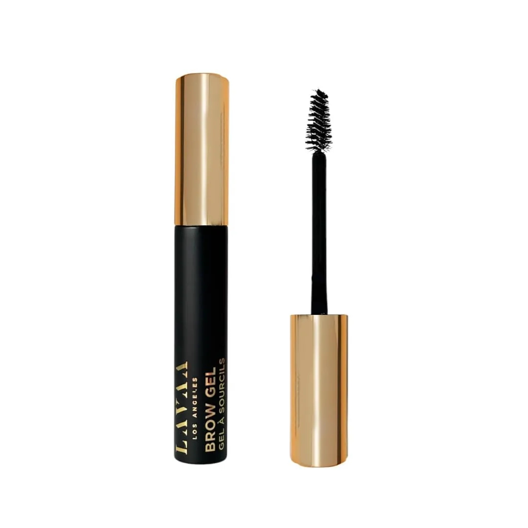 BROW GEL by Lavaa Beauty | Clear Styling Gel for Eyebrows 8ml | Non-Flaking Formula with Short Triangular Brush