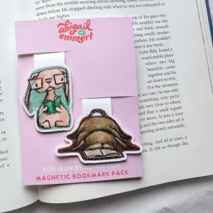 Bun-Bun Reading Fun |  Magnetic Bookmark Set