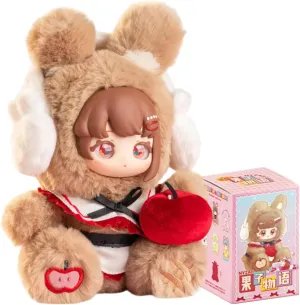 CALEMBOU Plush Doll Blind Box, Ninizee Fruit Story Series Mystery Box Plush Toys, 7 Inches Cute Anime Plush Doll Birthday for Girls (Ninizee Fruit Story Series)