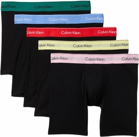 Calvin Klein Men's Pride Cotton Stretch 5-Pack Boxer Brief