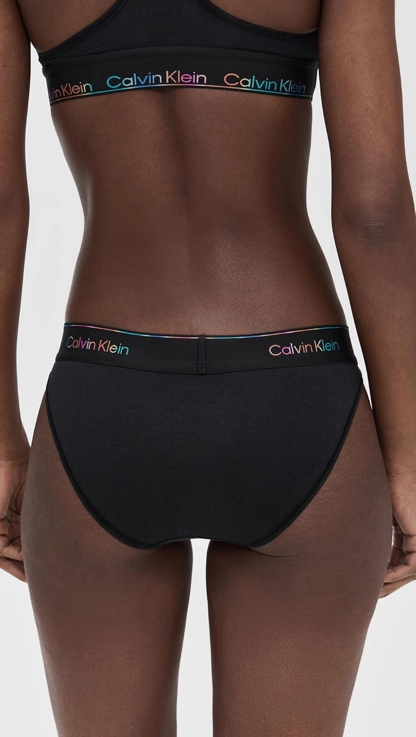Calvin Klein underwear Women's Icon Cotton Modal Pride Bikini