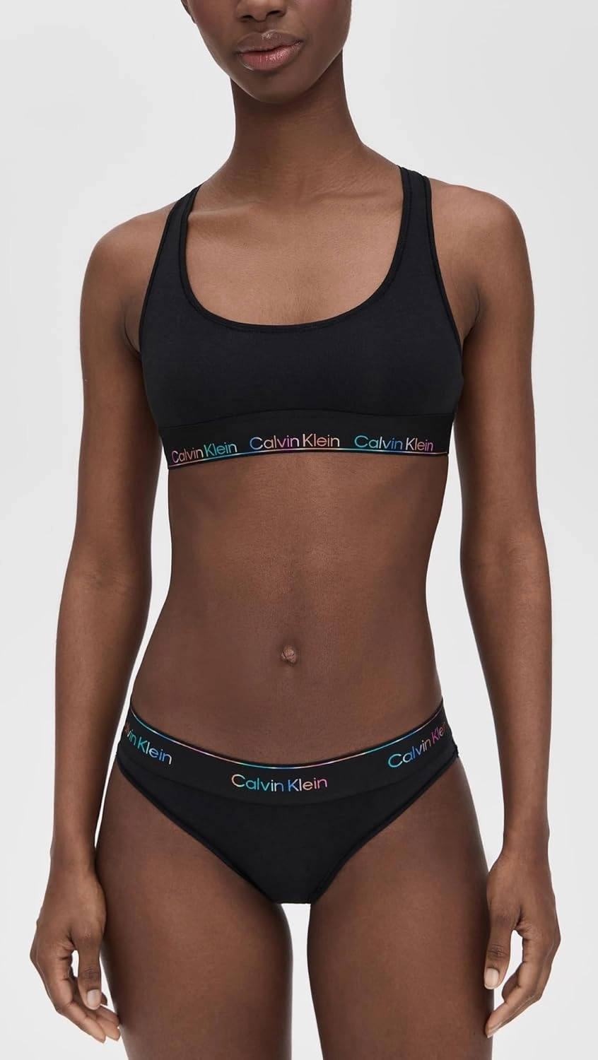 Calvin Klein underwear Women's Icon Cotton Modal Pride Bikini