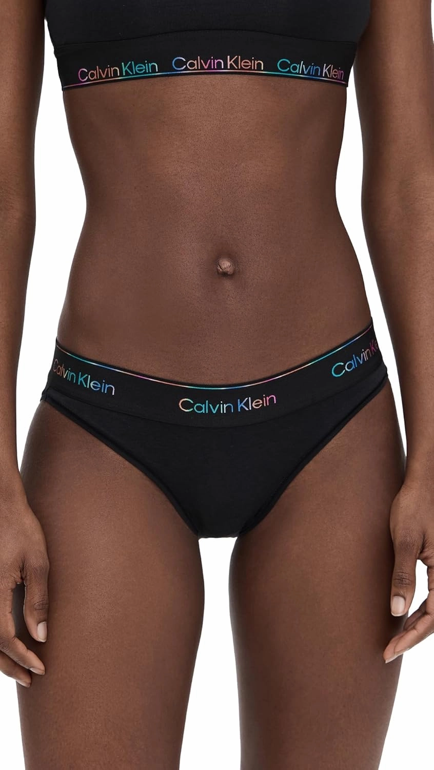 Calvin Klein underwear Women's Icon Cotton Modal Pride Bikini