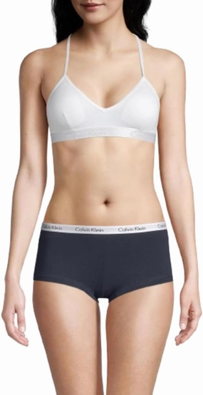 Calvin Klein Women's Motive Cotton Lightly Lined Bralette