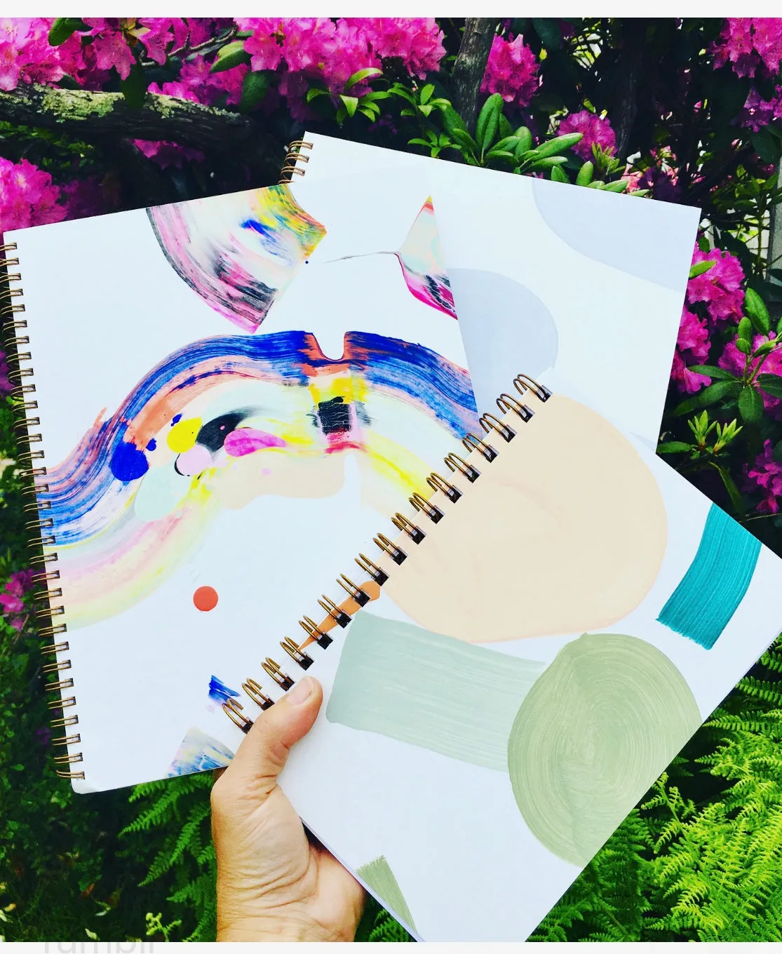 Candy Swirl Hand Painted Artist & Writer’s Collection