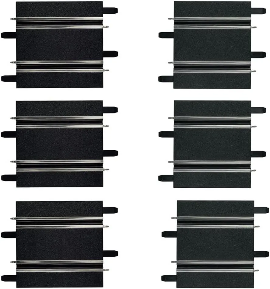Carrera Go 20061658 Straights 3.94 in / 100 mm   4.49 in / 114 mm Slot Car Racing Accessory