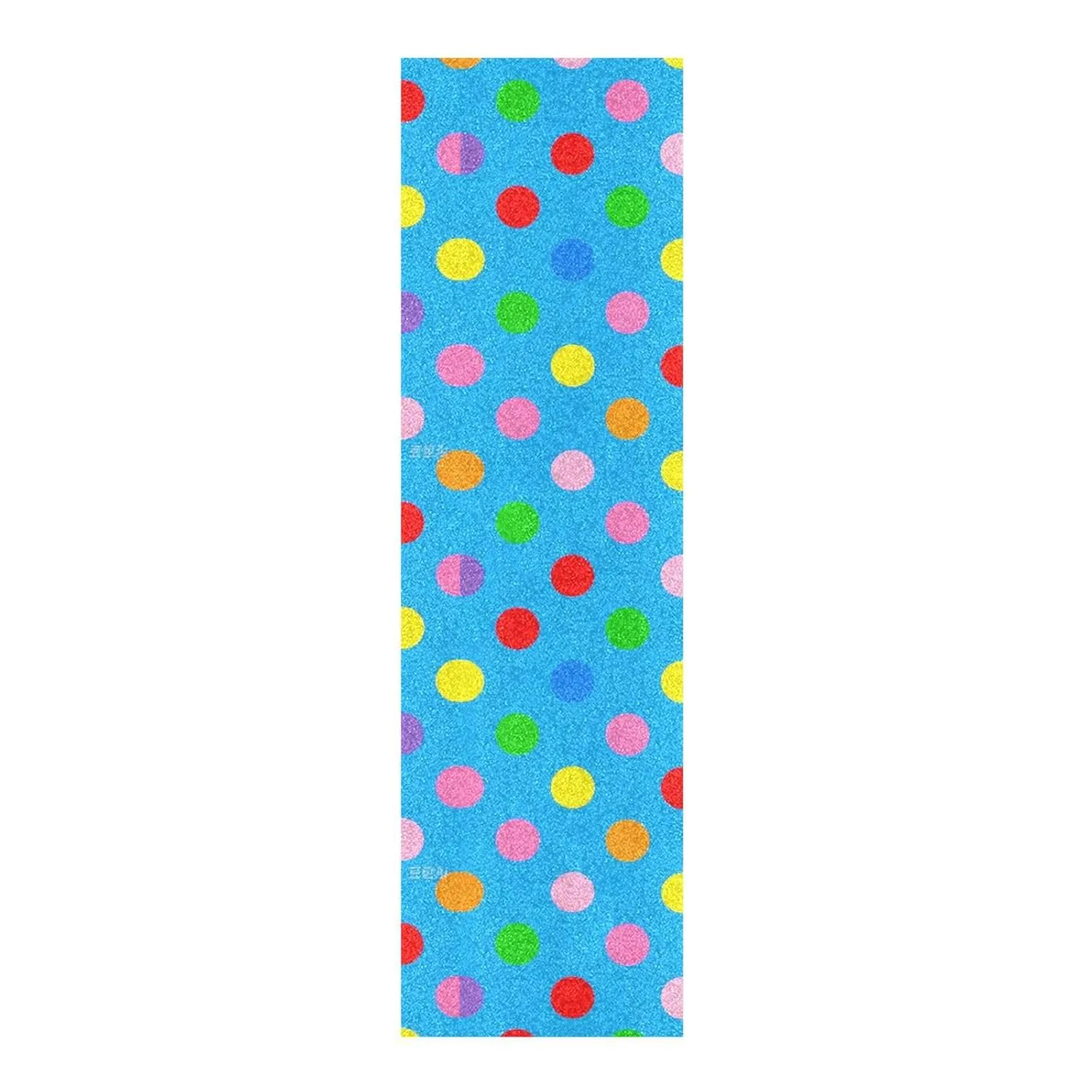 Cartoon Colorful Dot Blue Designed Grip Tape roll Skateboard Decorative Bubble Free Waterproof Cruiser Board Grip Tape para Skateboard 33×9 Inch