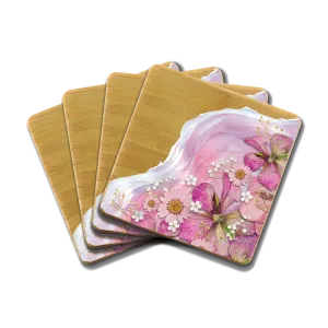 Coaster Set - Pressed Petals