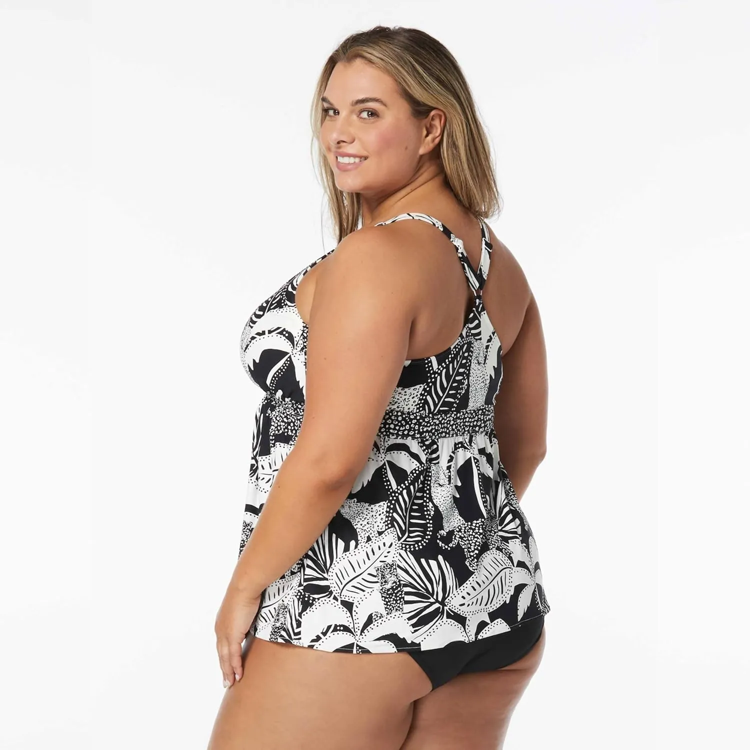 COCO REEF Sublime Bra Sized Underwire Tankini Top — Fit and Flare Swim Top