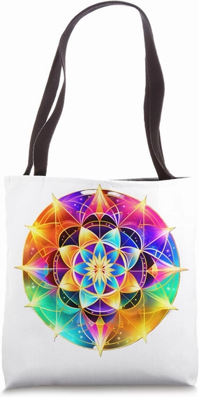 Cosmic Geometry Tote Bag