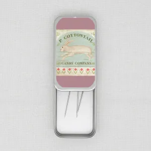 Cottontail Bunny Needle Tin