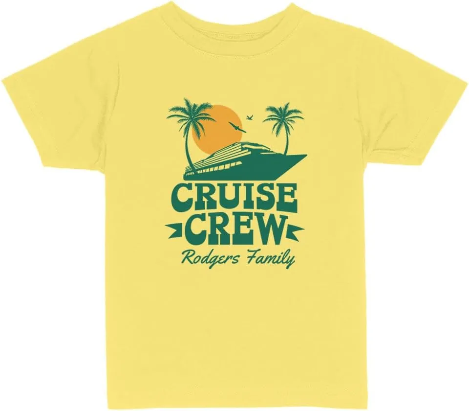 Cruise Crew Rodgers Family Toddler Kids T-Shirt