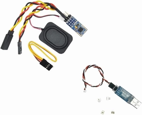 DasMikro TBS Mini Programmable Engine Sound USB Unit for Orlandoo OH35P01 for Truck JJRC Q64 Q65 KIT Micro RC Car Parts(Sound Unit and USB)