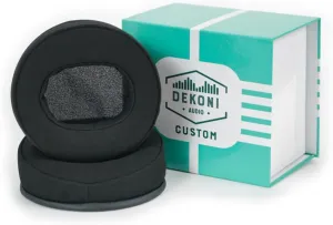 Dekoni Earpads for Audeze LCD Planar Magnetic Headphones, Compatible with Audeze LCD-2, LCD-XC Ear Pads, Elite Microsuede Vegan Ear Pads