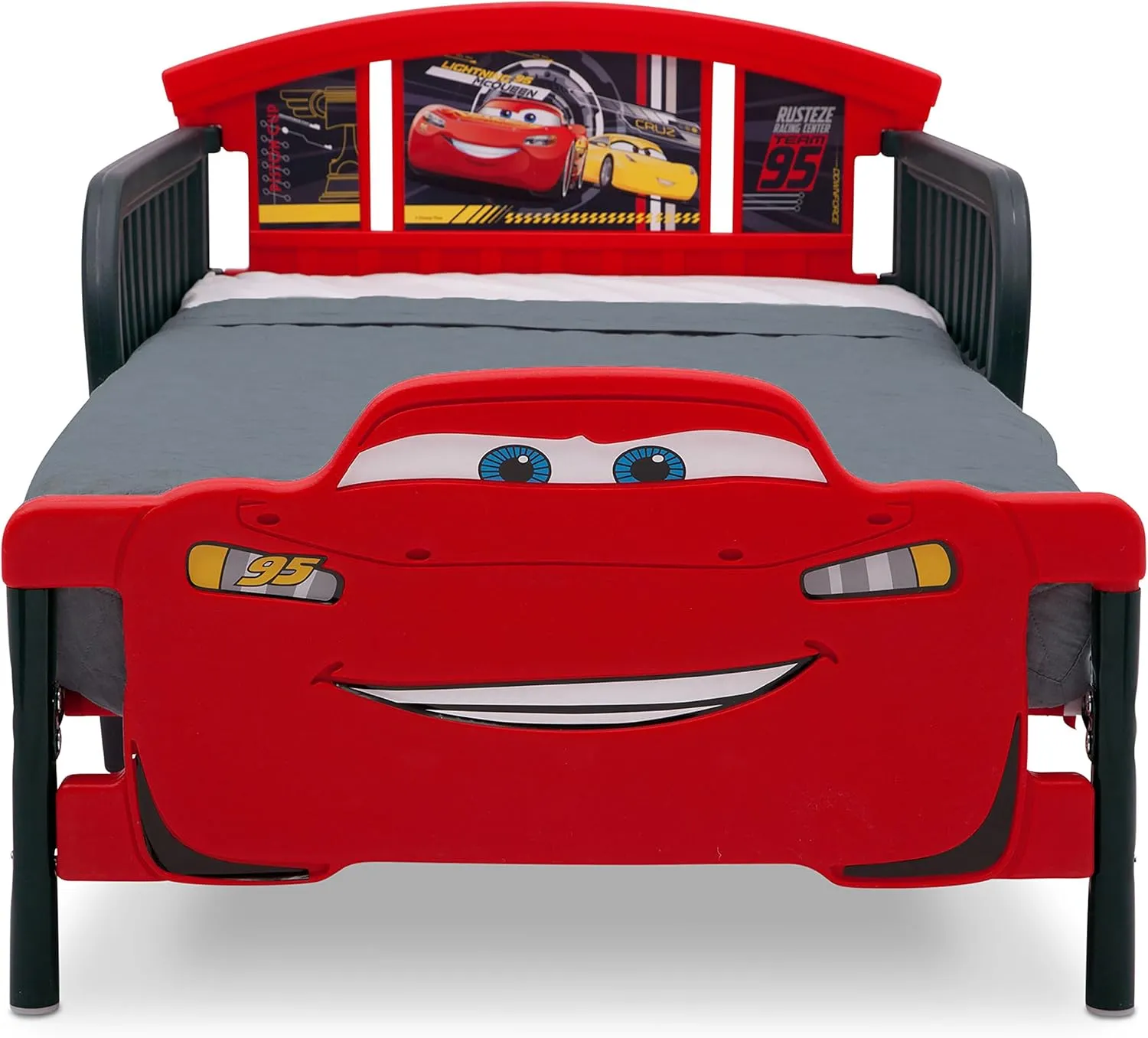 Delta Children 3D-Footboard Toddler Bed, Disney/Pixar Cars 3