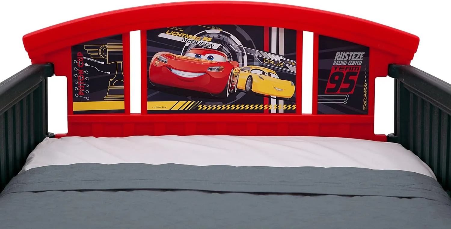 Delta Children 3D-Footboard Toddler Bed, Disney/Pixar Cars 3