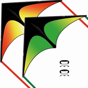 Delta Kite for Kids and Adults, The Beach Kites for Beginner Ages 4-8, Easy to Fly Outdoor, with 328FT Kite String