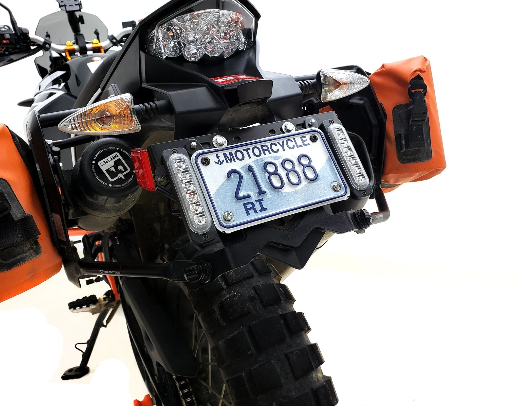 Denali B6 Dual License Plate LED Auxiliary Brake Lights