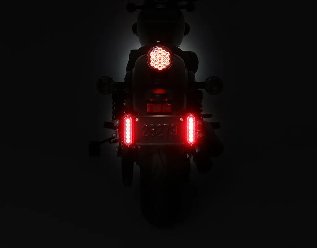 Denali B6 Dual License Plate LED Auxiliary Brake Lights