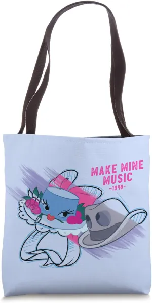 Disney Ink and Paint Johnny & Alice in Make Mine Music 1946 Tote Bag