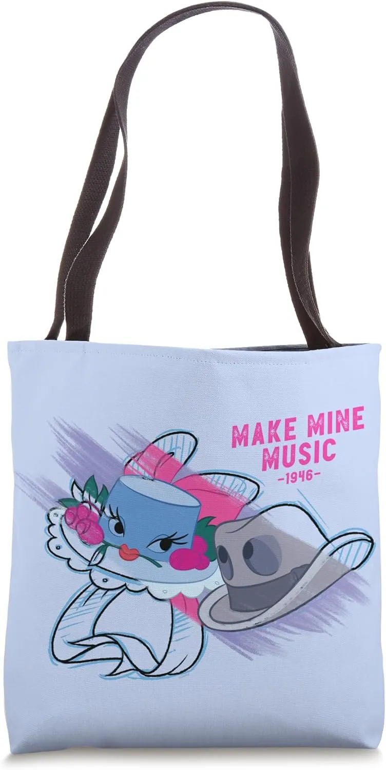Disney Ink and Paint Johnny & Alice in Make Mine Music 1946 Tote Bag
