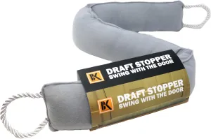 Door Draft Stopper - Draft Stopper Blocker - Under Door Weather Insulator Seal 37 inches - Sticks and Swings with The Door, 2 Lbs Heavy Effective Under Door Draft Stopper Energy Saver