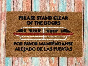 Door Mat - Monorail