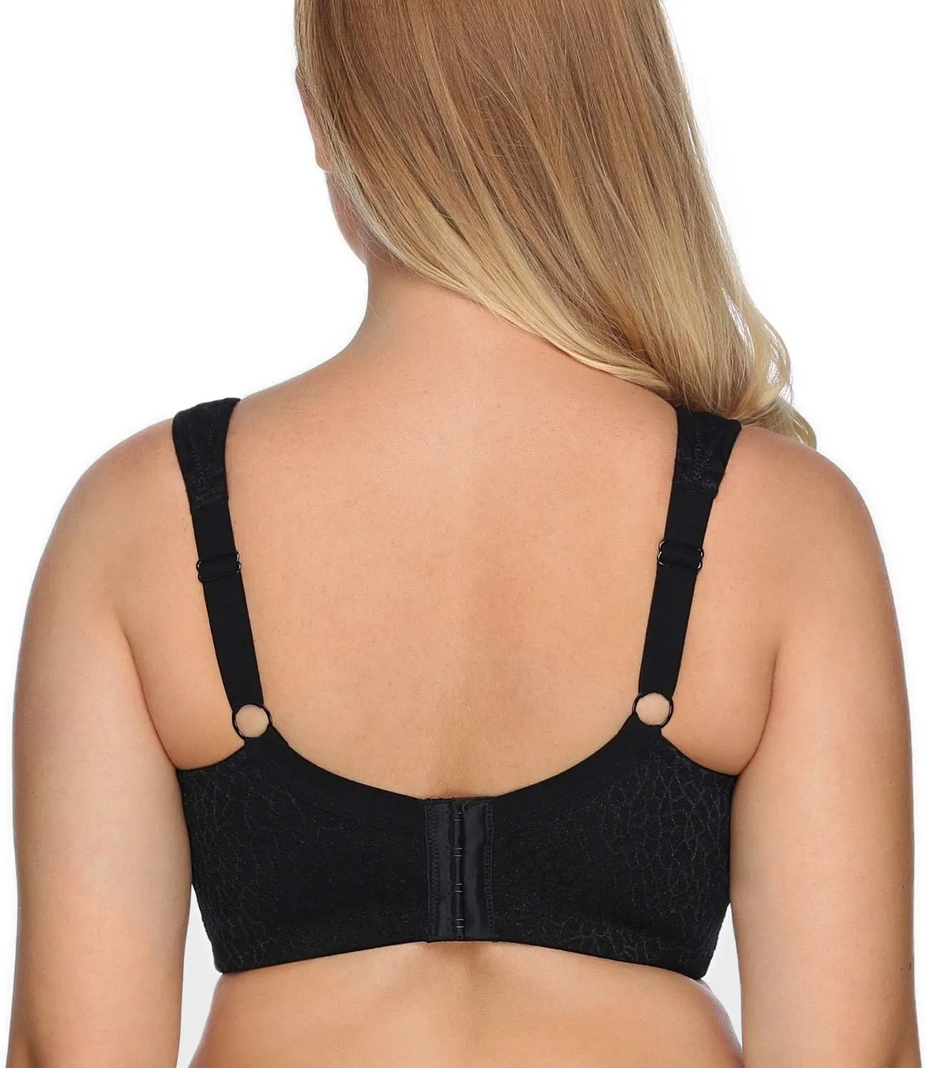 DotVol Women's Full Figure Minimizer Bras Comfort Large Busts Wirefree Non Padded Plus Size Bra