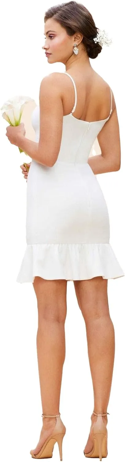 Dress the Population Women's Mira Mini Sweetheart Dress