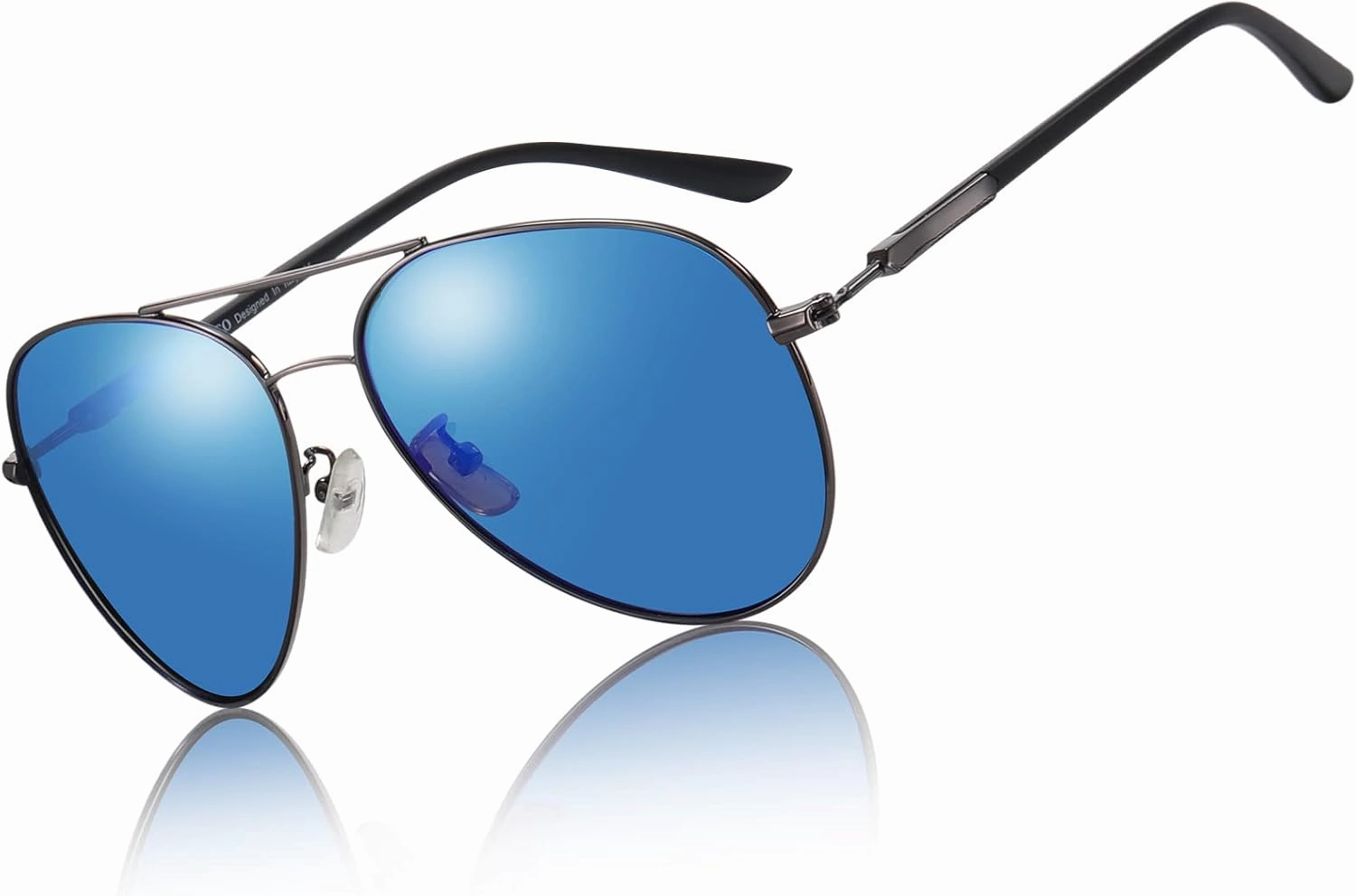 DUCO Sunglasses Men Polarized Sunglasses for Men with 100% uv Protection Classic Aviator Sun glasses for Driving Fishing 3027