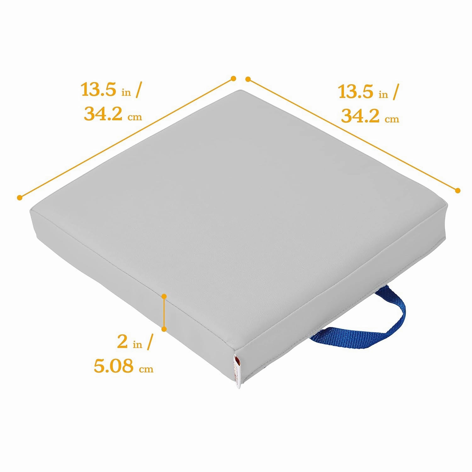 ECR4Kids SoftZone Floor Cushions, Square, Flexible Seating, Contemporary, 6-Piece