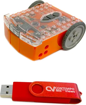 Edison Robot V3 with USB Key - Educational Robot: Customizable & Programmable Robot for Teachers & Educators, Libraries, Schools and Classrooms
