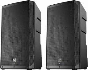 Electro-Voice ELX200-15P 15" 1200W 2-Way Powered Loudspeaker (Pair) Bundle